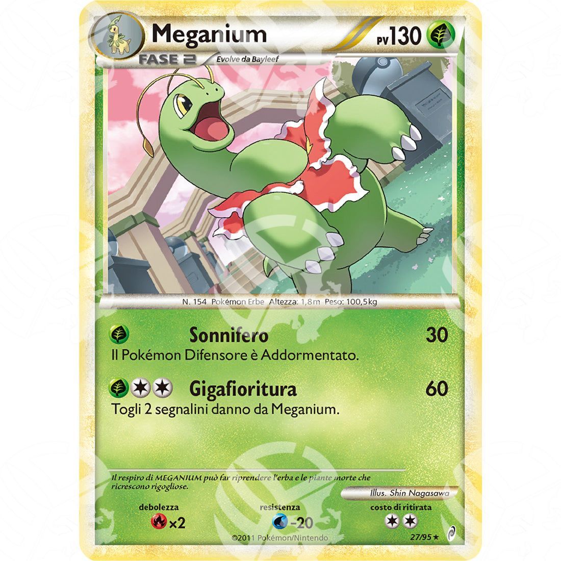 Richiamo delle Leggende - Meganium - 27/95 - Warcard - Richiamo delle Leggende - Meganium - 27/95 i prezzi più bassi sul mercato, solo da www.warcardshop.com! Carte singole, box, buste e mazzi.