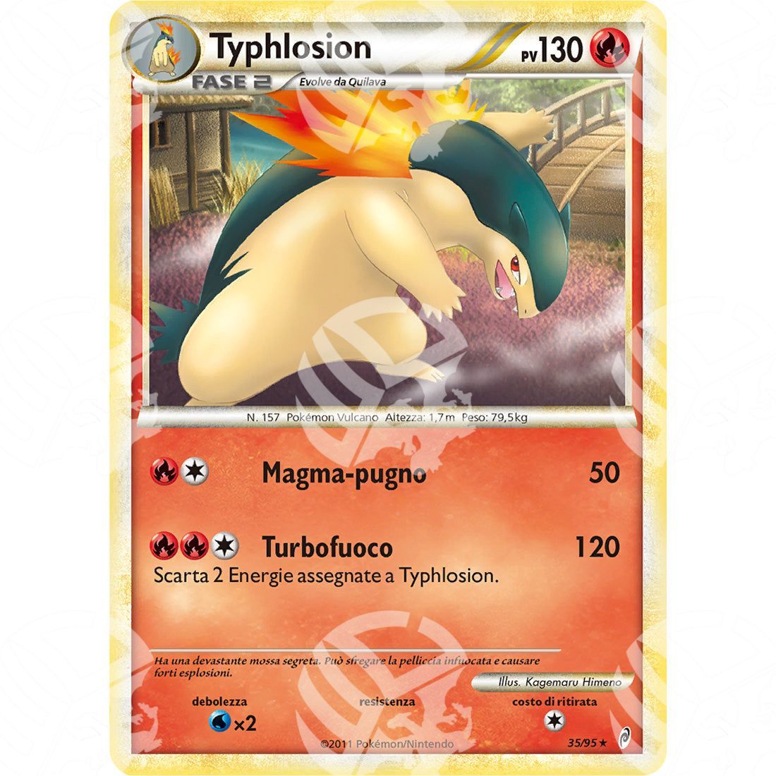 Richiamo delle Leggende - Typhlosion - 35/95 - Warcard - Richiamo delle Leggende - Typhlosion - 35/95 i prezzi più bassi sul mercato, solo da www.warcardshop.com! Carte singole, box, buste e mazzi.