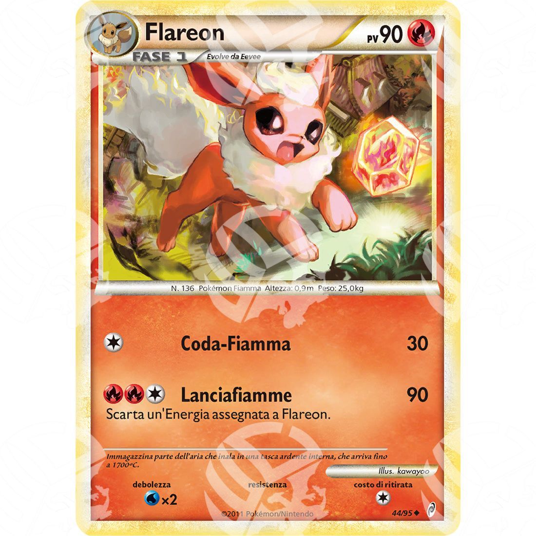 Richiamo delle Leggende - Flareon - 44/95 - Warcard - Richiamo delle Leggende - Flareon - 44/95 i prezzi più bassi sul mercato, solo da www.warcardshop.com! Carte singole, box, buste e mazzi.