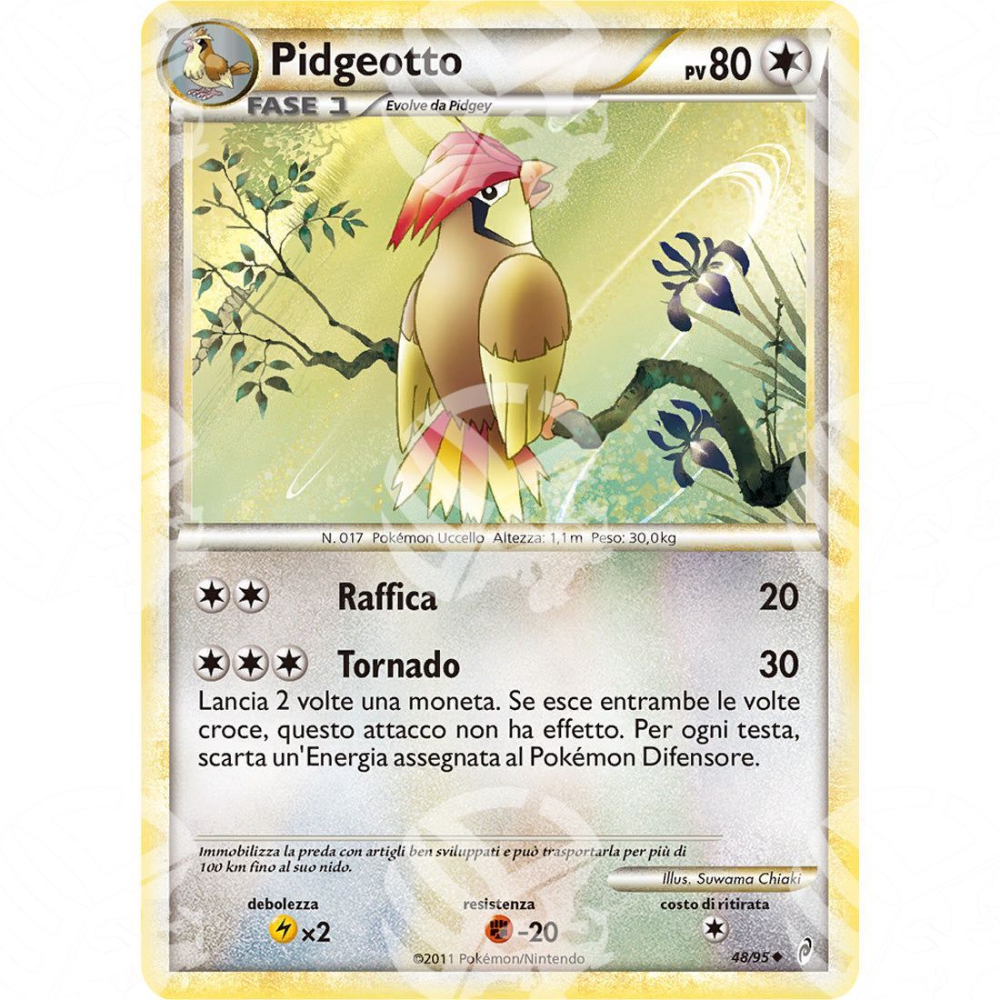 Richiamo delle Leggende - Pidgeotto - 48/95 - Warcard - Richiamo delle Leggende - Pidgeotto - 48/95 i prezzi più bassi sul mercato, solo da www.warcardshop.com! Carte singole, box, buste e mazzi.