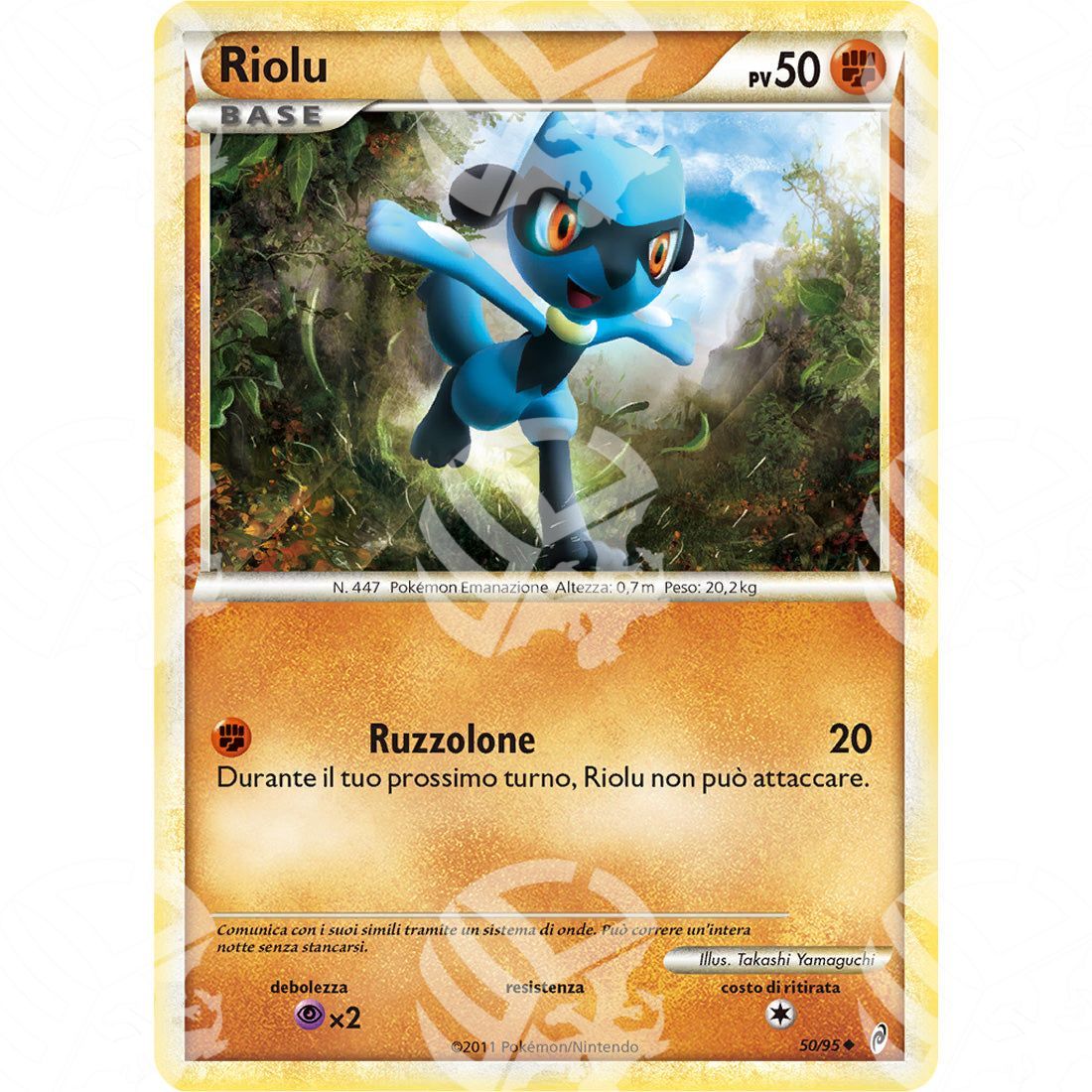 Richiamo delle Leggende - Riolu - 50/95 - Warcard - Richiamo delle Leggende - Riolu - 50/95 i prezzi più bassi sul mercato, solo da www.warcardshop.com! Carte singole, box, buste e mazzi.