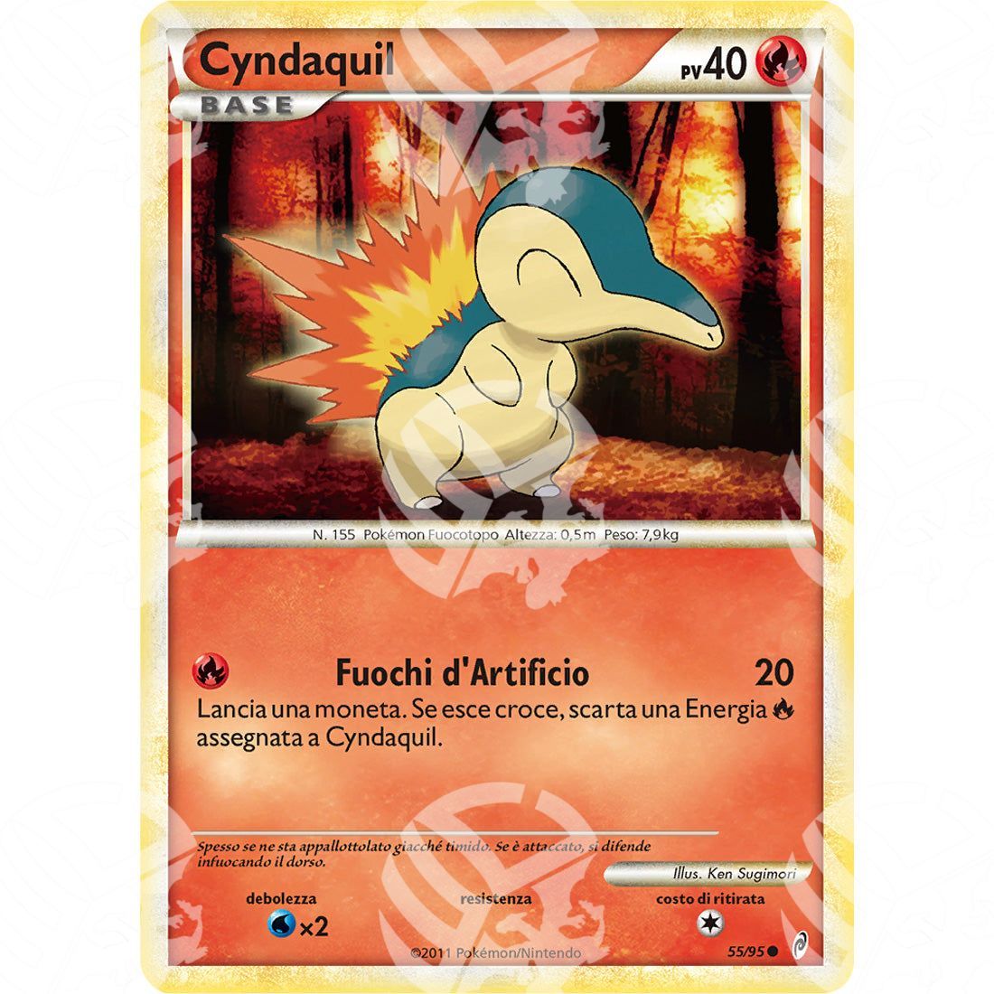 Richiamo delle Leggende - Cyndaquil - 55/95 - Warcard - Richiamo delle Leggende - Cyndaquil - 55/95 i prezzi più bassi sul mercato, solo da www.warcardshop.com! Carte singole, box, buste e mazzi.