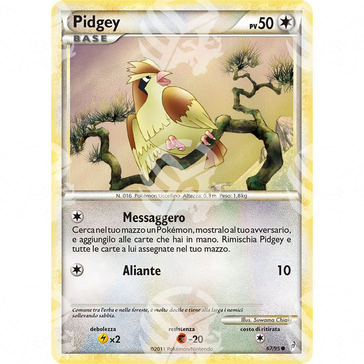 Richiamo delle Leggende - Pidgey - 67/95 - Warcard - Richiamo delle Leggende - Pidgey - 67/95 i prezzi più bassi sul mercato, solo da www.warcardshop.com! Carte singole, box, buste e mazzi.