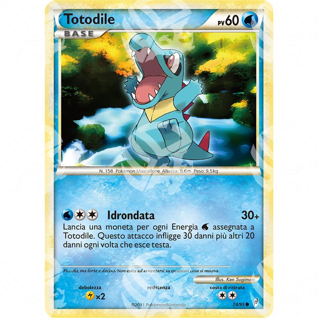 Richiamo delle Leggende - Totodile - 74/95 - Warcard - Richiamo delle Leggende - Totodile - 74/95 i prezzi più bassi sul mercato, solo da www.warcardshop.com! Carte singole, box, buste e mazzi.