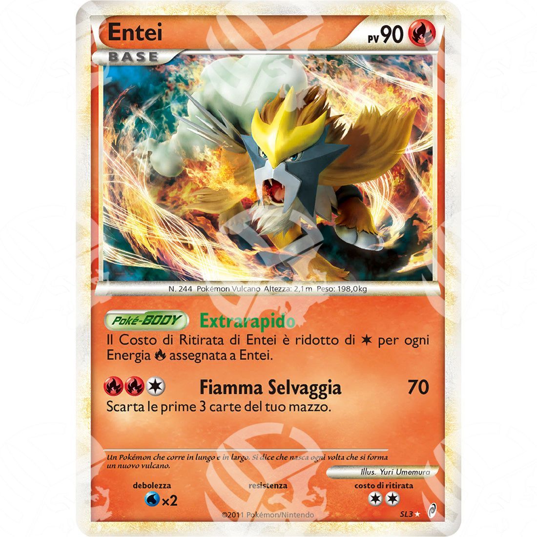 Richiamo delle Leggende - Entei - Shiny Holo Rare SL3 - Warcard - Richiamo delle Leggende - Entei - Shiny Holo Rare SL3 i prezzi più bassi sul mercato, solo da www.warcardshop.com! Carte singole, box, buste e mazzi.