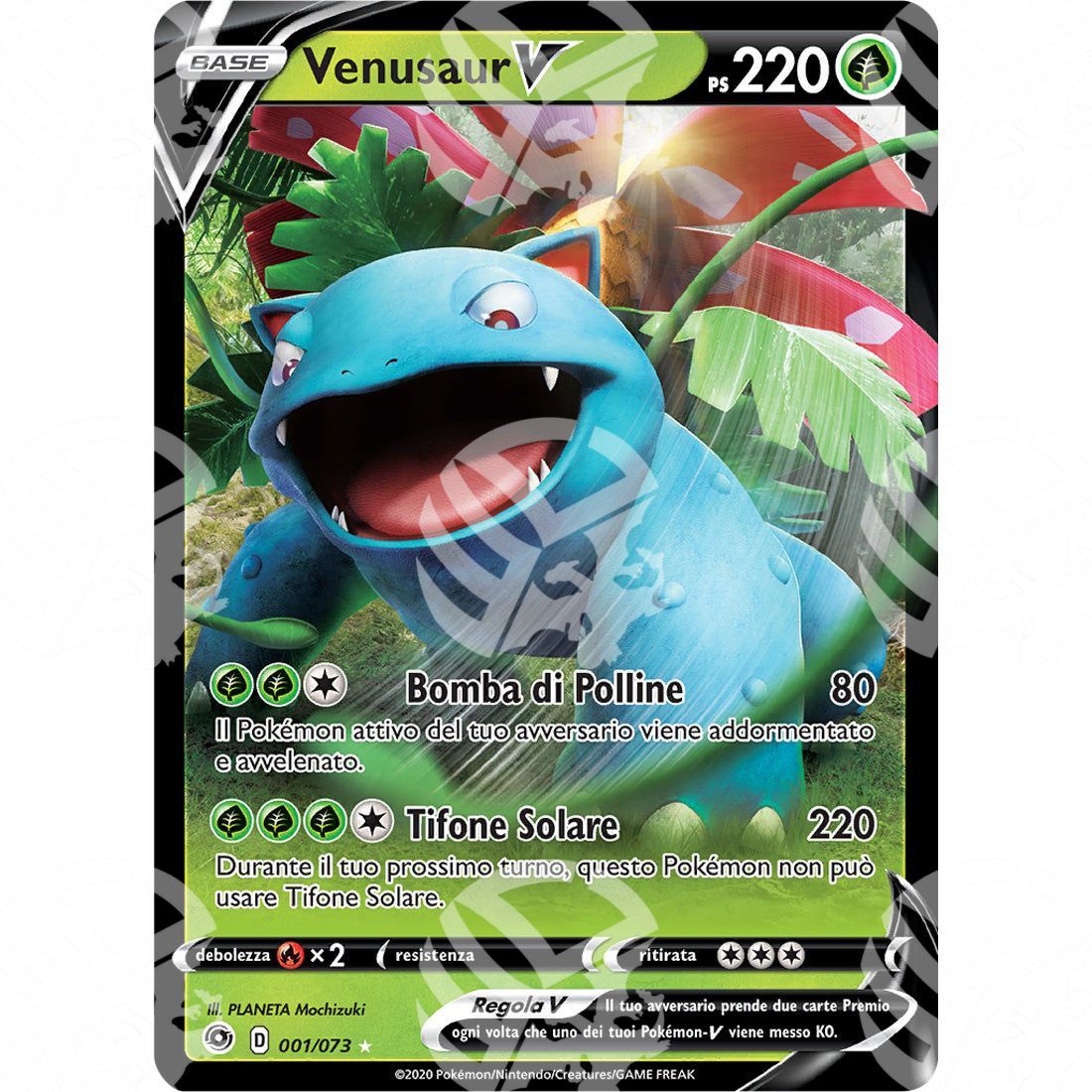 Futuri Campioni - Venusaur V - 001/073 - Warcard - Futuri Campioni - Venusaur V - 001/073 i prezzi più bassi sul mercato, solo da www.warcardshop.com! Carte singole, box, buste e mazzi.