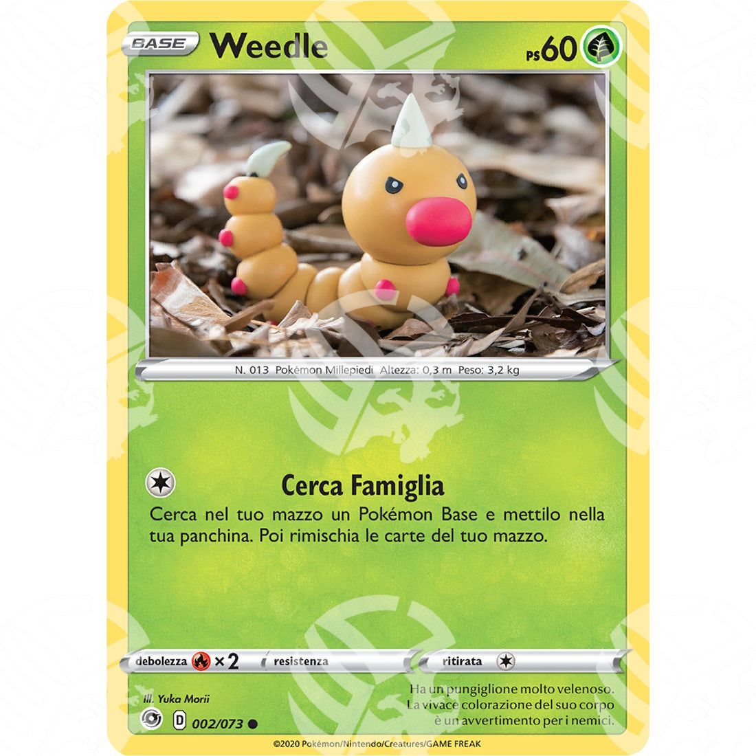 Futuri Campioni - Weedle - 002/073 - Warcard - Futuri Campioni - Weedle - 002/073 i prezzi più bassi sul mercato, solo da www.warcardshop.com! Carte singole, box, buste e mazzi.