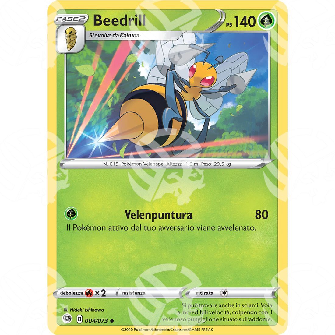 Futuri Campioni - Beedrill - 004/073 - Warcard - Futuri Campioni - Beedrill - 004/073 i prezzi più bassi sul mercato, solo da www.warcardshop.com! Carte singole, box, buste e mazzi.