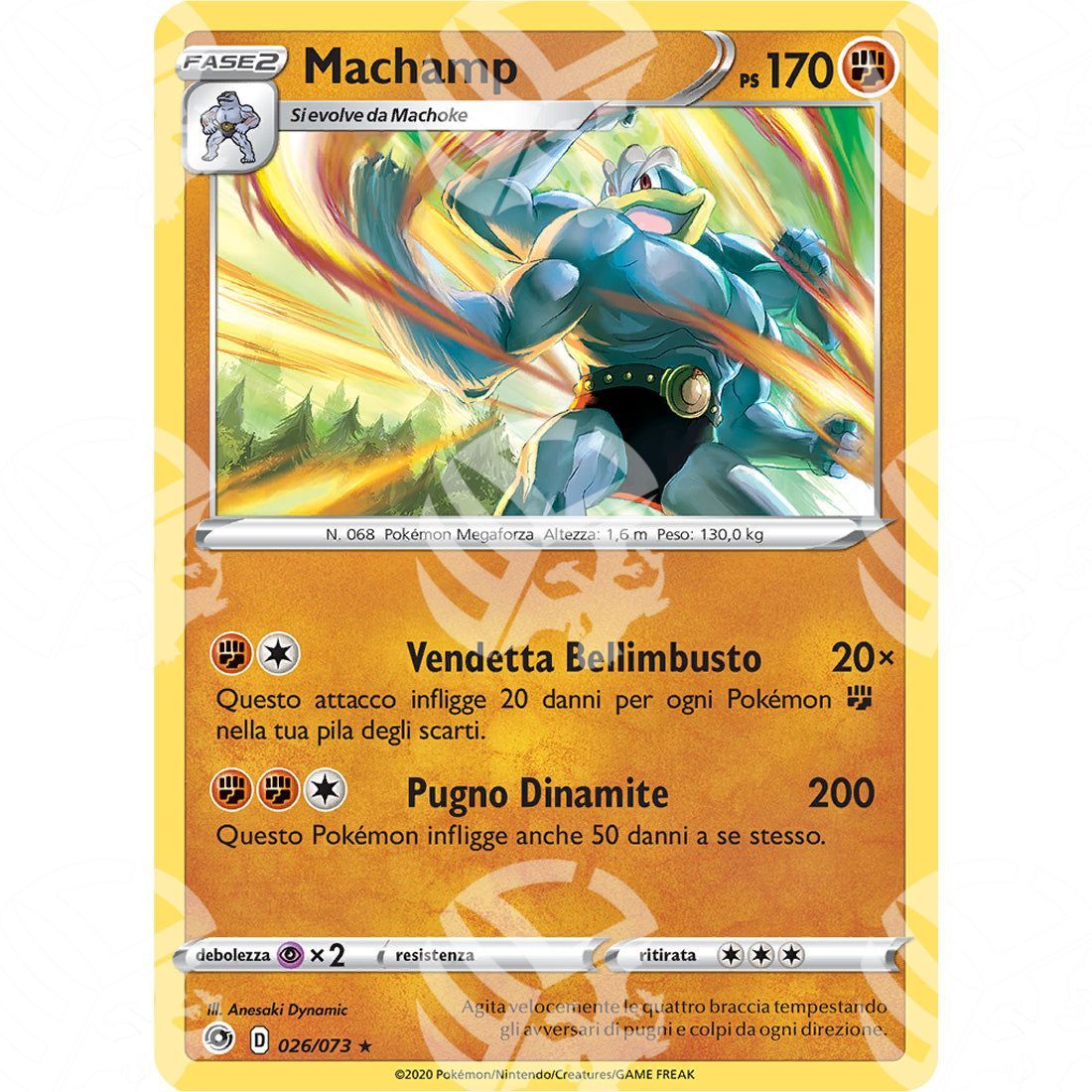 Futuri Campioni - Machamp - Holo Rare 026/073 - Warcard - Futuri Campioni - Machamp - Holo Rare 026/073 i prezzi più bassi sul mercato, solo da www.warcardshop.com! Carte singole, box, buste e mazzi.