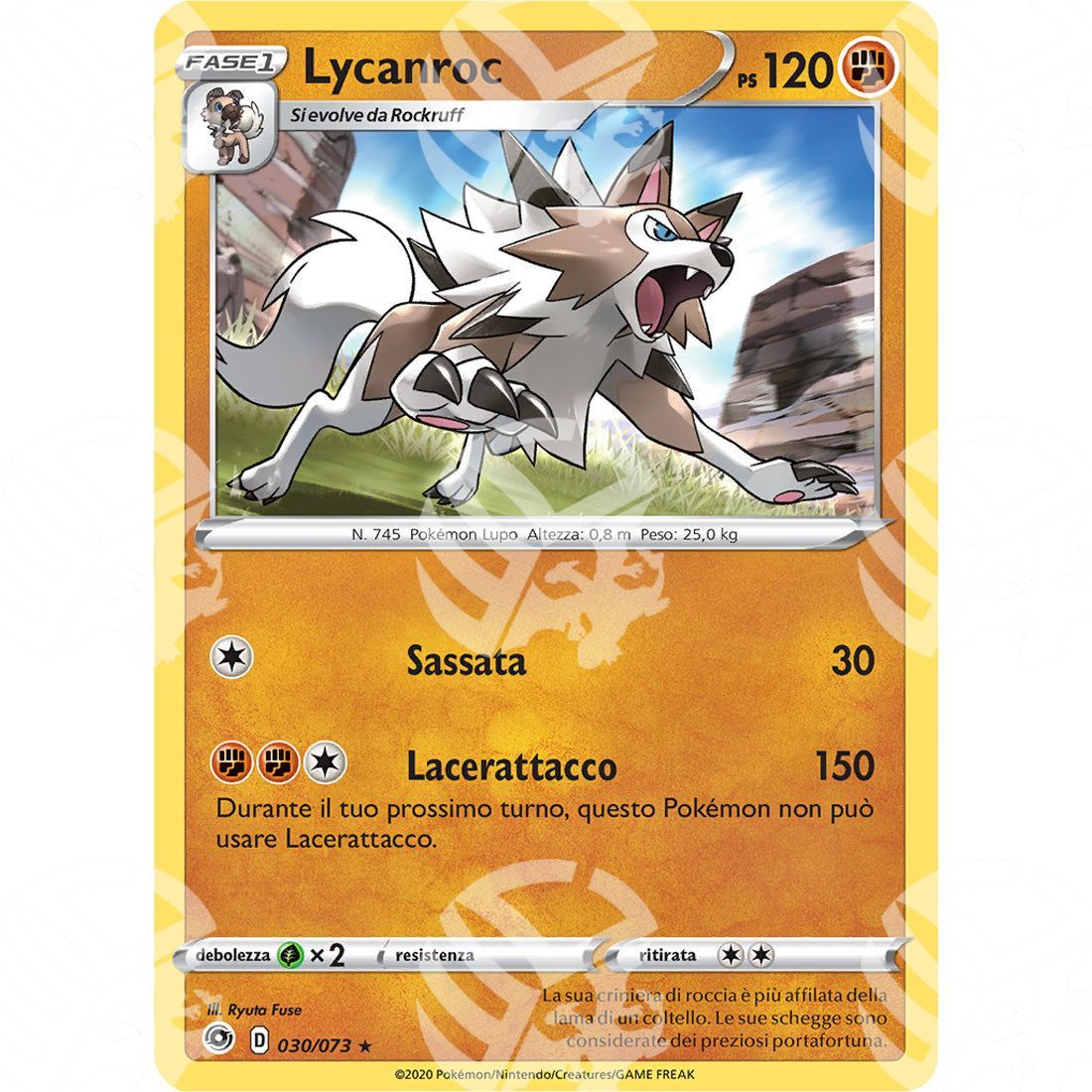 Futuri Campioni - Lycanroc - Holo Rare 030/073 - Warcard - Futuri Campioni - Lycanroc - Holo Rare 030/073 i prezzi più bassi sul mercato, solo da www.warcardshop.com! Carte singole, box, buste e mazzi.