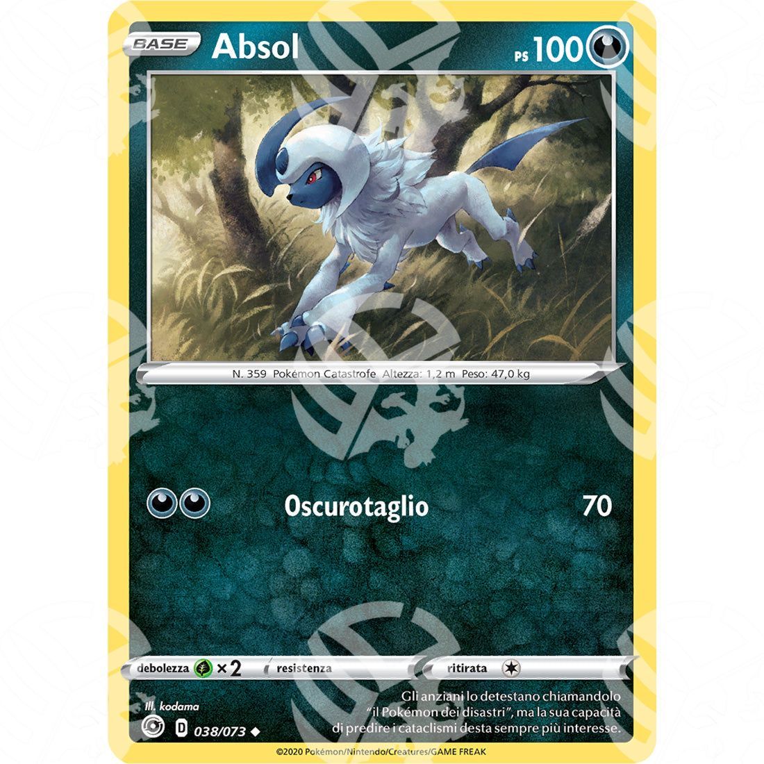 Futuri Campioni - Absol - 038/073 - Warcard - Futuri Campioni - Absol - 038/073 i prezzi più bassi sul mercato, solo da www.warcardshop.com! Carte singole, box, buste e mazzi.