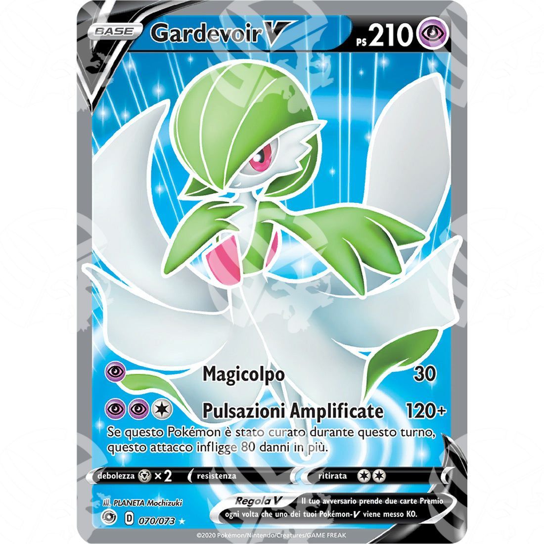 Futuri Campioni - Gardevoir V - Ultra Rare 070/073 - Warcard - Futuri Campioni - Gardevoir V - Ultra Rare 070/073 i prezzi più bassi sul mercato, solo da www.warcardshop.com! Carte singole, box, buste e mazzi.