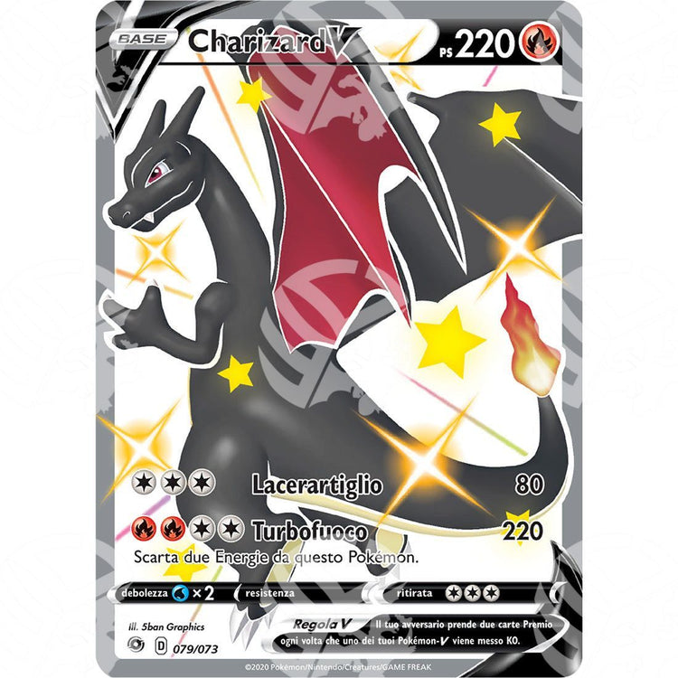 Futuri Campioni - Charizard V - Shiny 079/073 - Warcard - Futuri Campioni - Charizard V - Shiny 079/073 i prezzi più bassi sul mercato, solo da www.warcardshop.com! Carte singole, box, buste e mazzi.