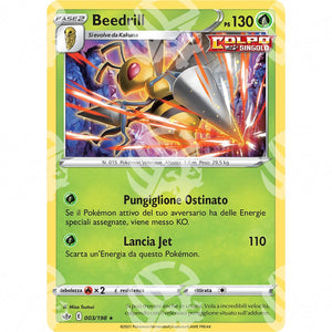 Regno Glaciale - Beedrill - Holo Rare 003/198 - Warcard - Regno Glaciale - Beedrill - Holo Rare 003/198 i prezzi più bassi sul mercato, solo da www.warcardshop.com! Carte singole, box, buste e mazzi.