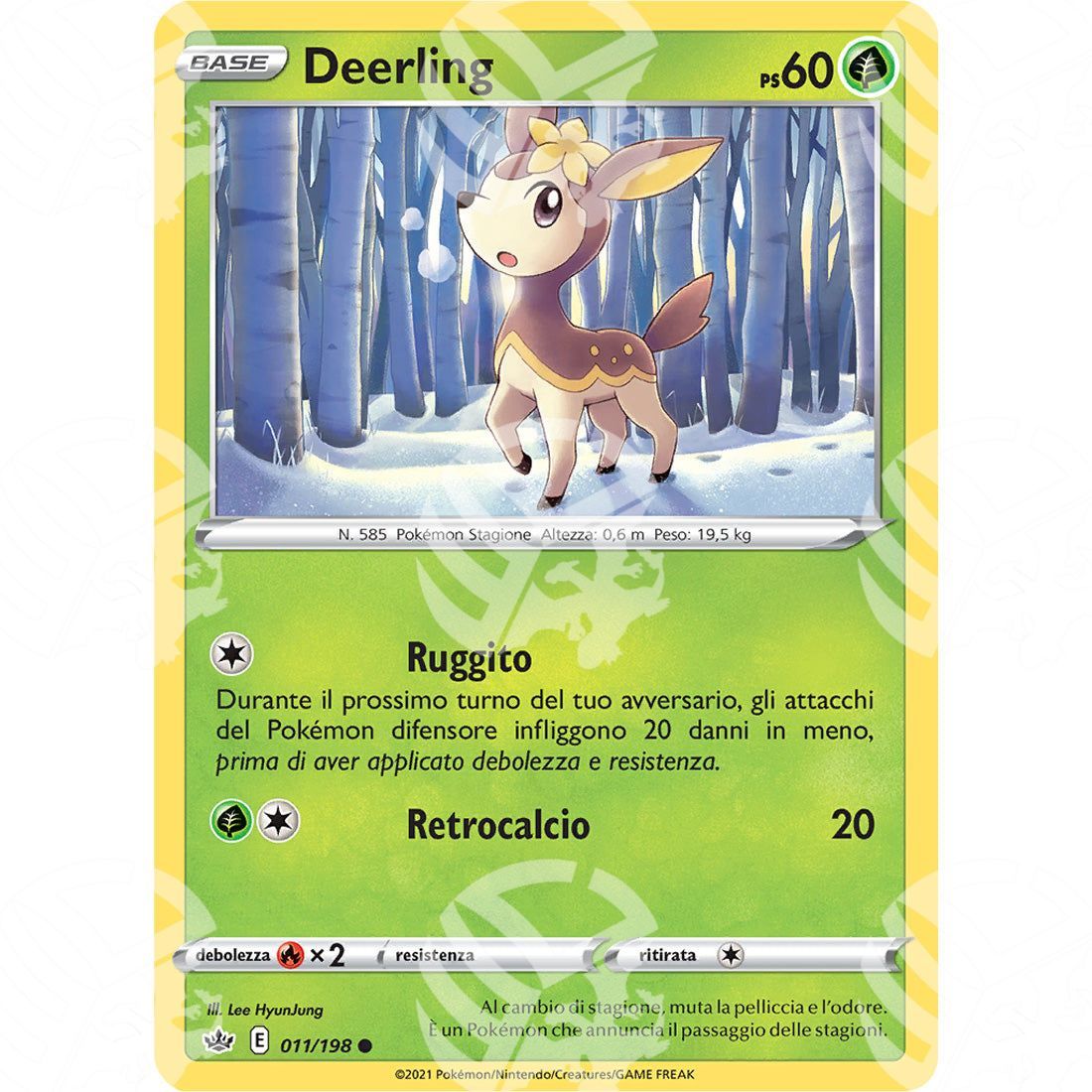 Regno Glaciale - Deerling - 011/198 - Warcard - Regno Glaciale - Deerling - 011/198 i prezzi più bassi sul mercato, solo da www.warcardshop.com! Carte singole, box, buste e mazzi.