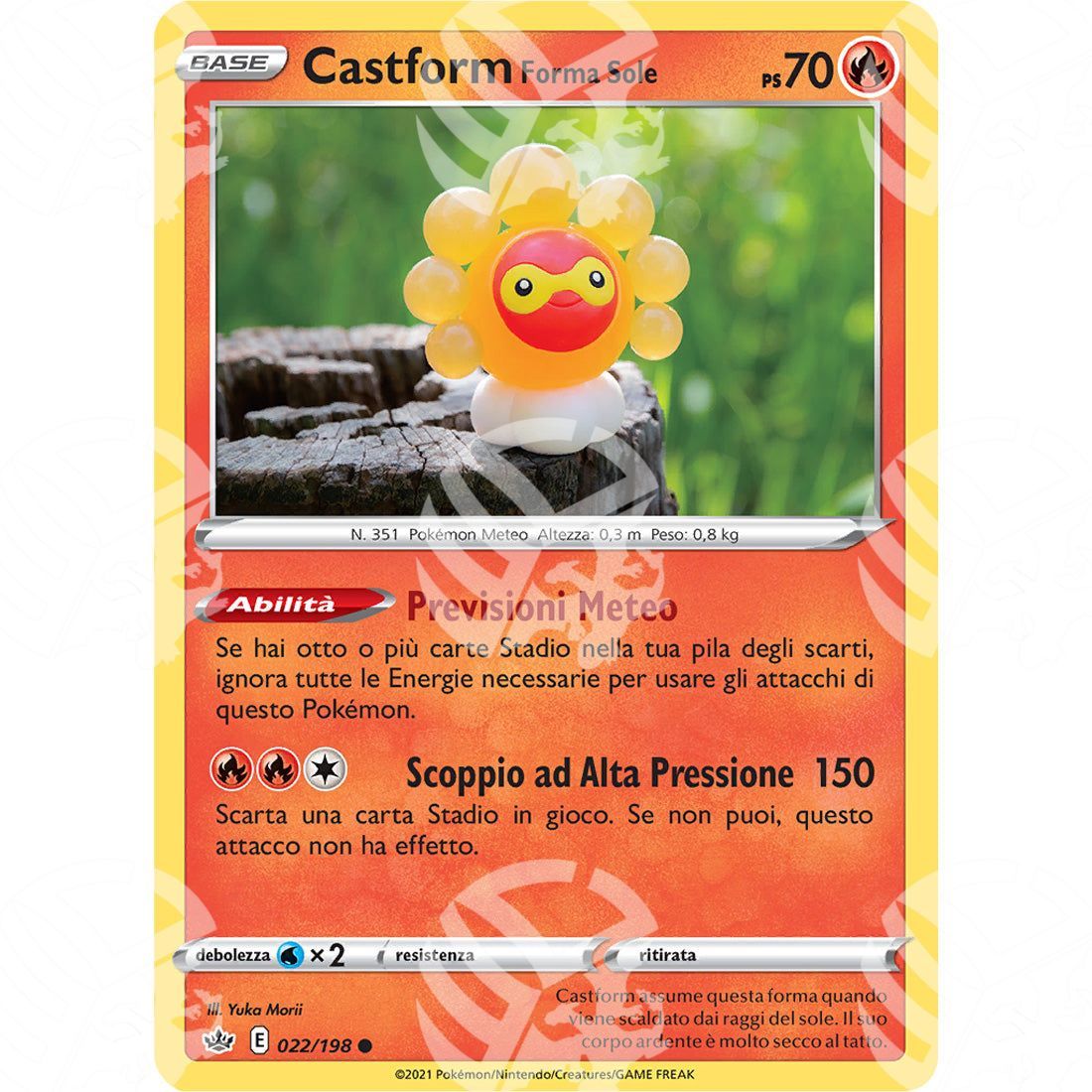 Regno Glaciale - Castform Sunny Form - 022/198 - Warcard - Regno Glaciale - Castform Sunny Form - 022/198 i prezzi più bassi sul mercato, solo da www.warcardshop.com! Carte singole, box, buste e mazzi.