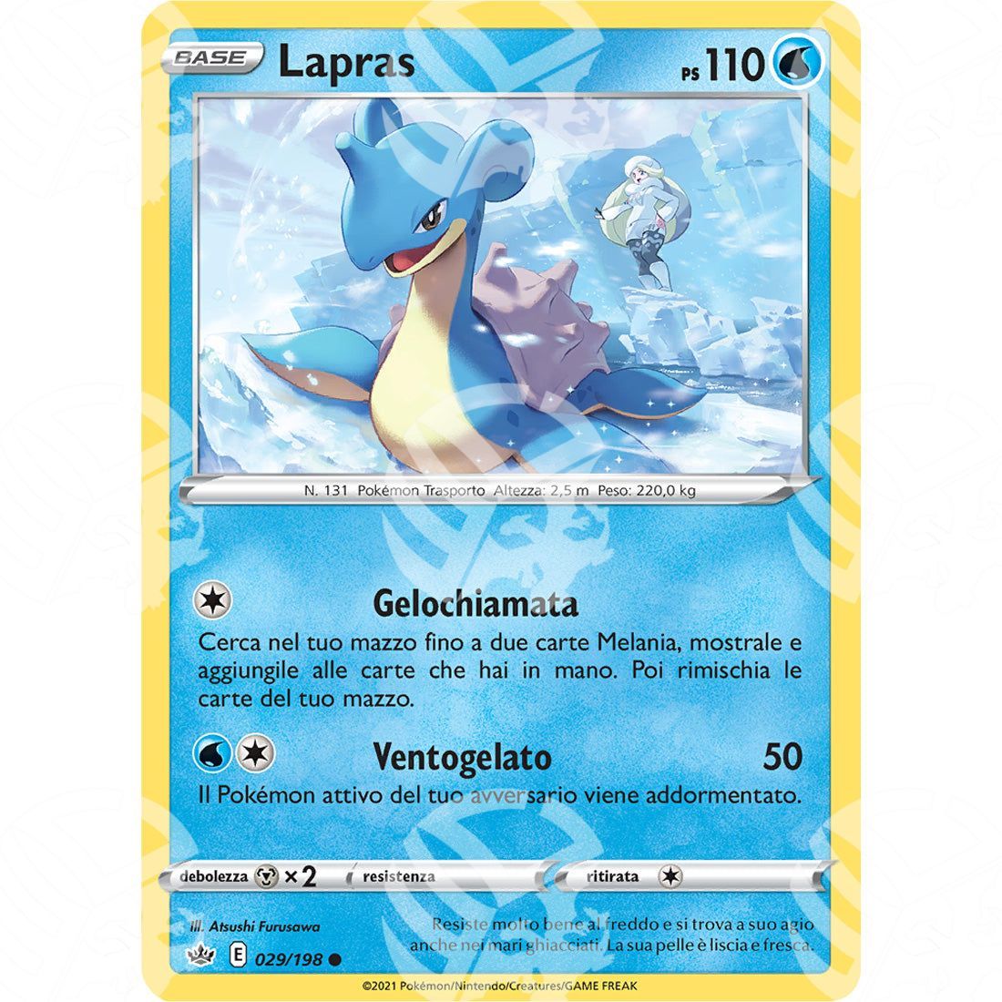 Regno Glaciale - Lapras - 029/198 - Warcard - Regno Glaciale - Lapras - 029/198 i prezzi più bassi sul mercato, solo da www.warcardshop.com! Carte singole, box, buste e mazzi.