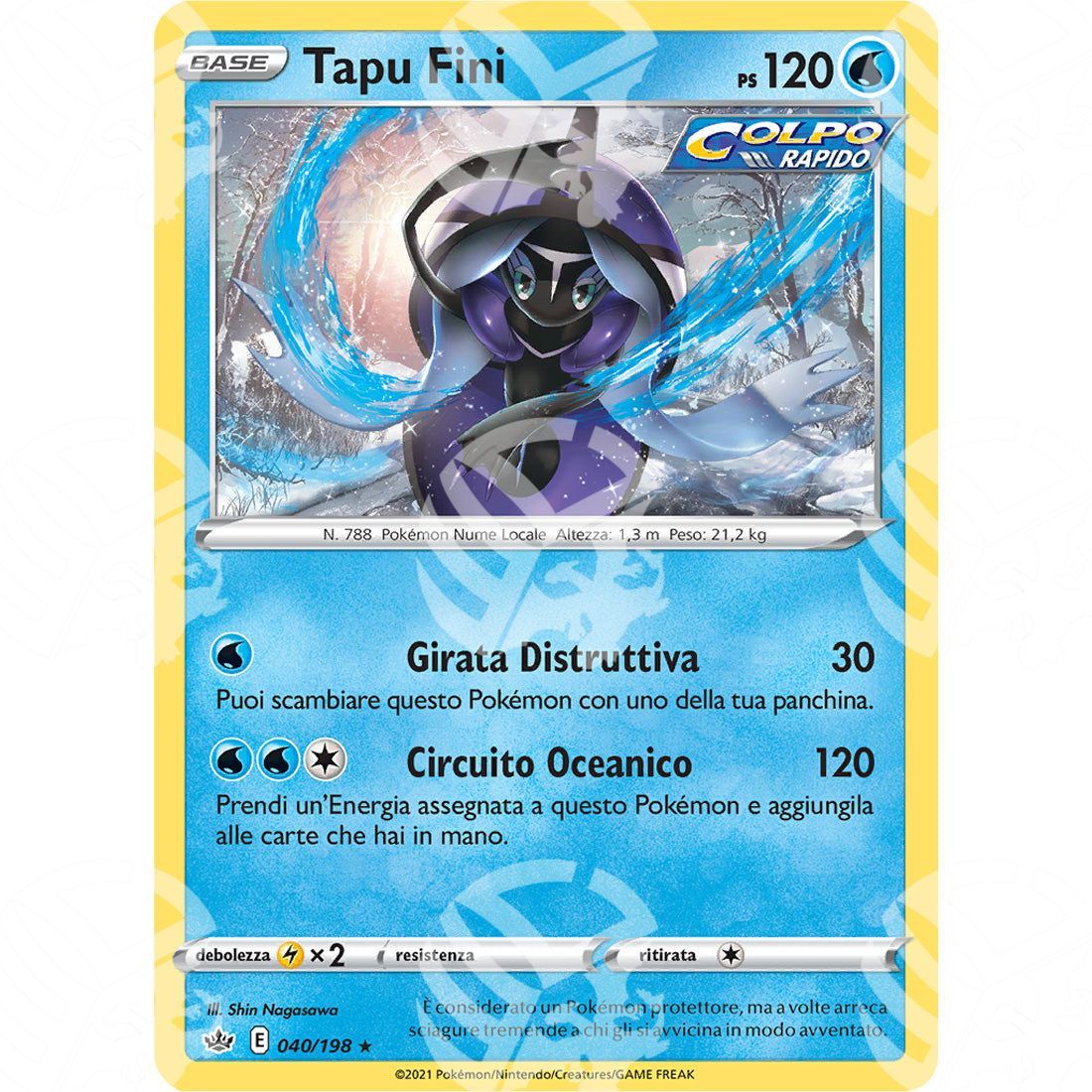 Regno Glaciale - Tapu Fini - Holo Rare 040/198 - Warcard - Regno Glaciale - Tapu Fini - Holo Rare 040/198 i prezzi più bassi sul mercato, solo da www.warcardshop.com! Carte singole, box, buste e mazzi.