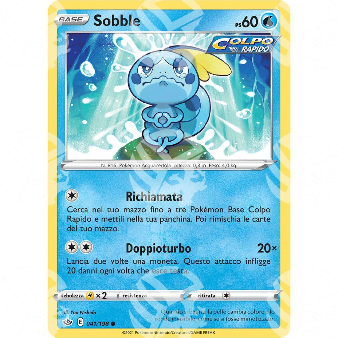 Regno Glaciale - Sobble - 041/198 - Warcard - Regno Glaciale - Sobble - 041/198 i prezzi più bassi sul mercato, solo da www.warcardshop.com! Carte singole, box, buste e mazzi.