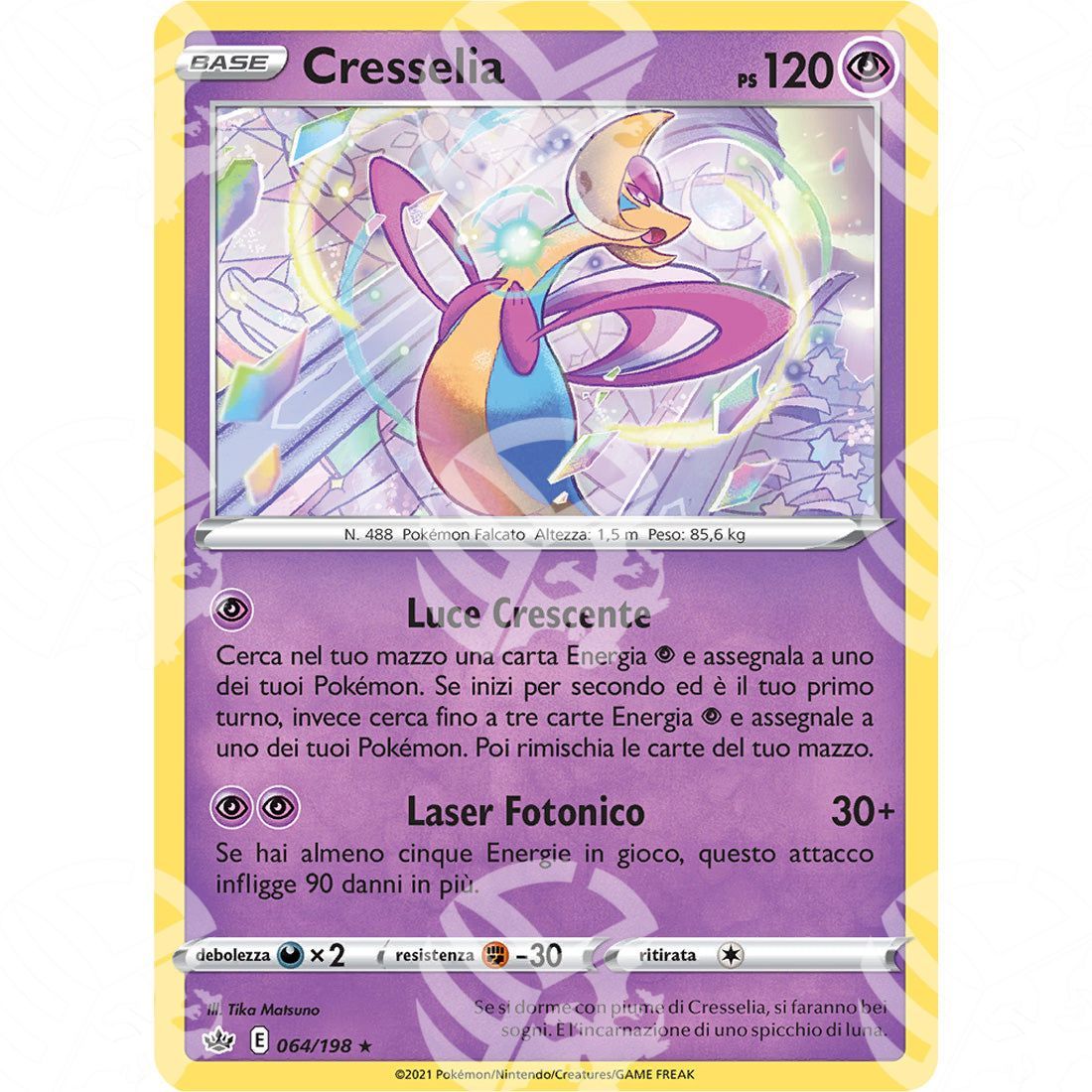 Regno Glaciale - Cresselia - Holo Rare 064/198 - Warcard - Regno Glaciale - Cresselia - Holo Rare 064/198 i prezzi più bassi sul mercato, solo da www.warcardshop.com! Carte singole, box, buste e mazzi.