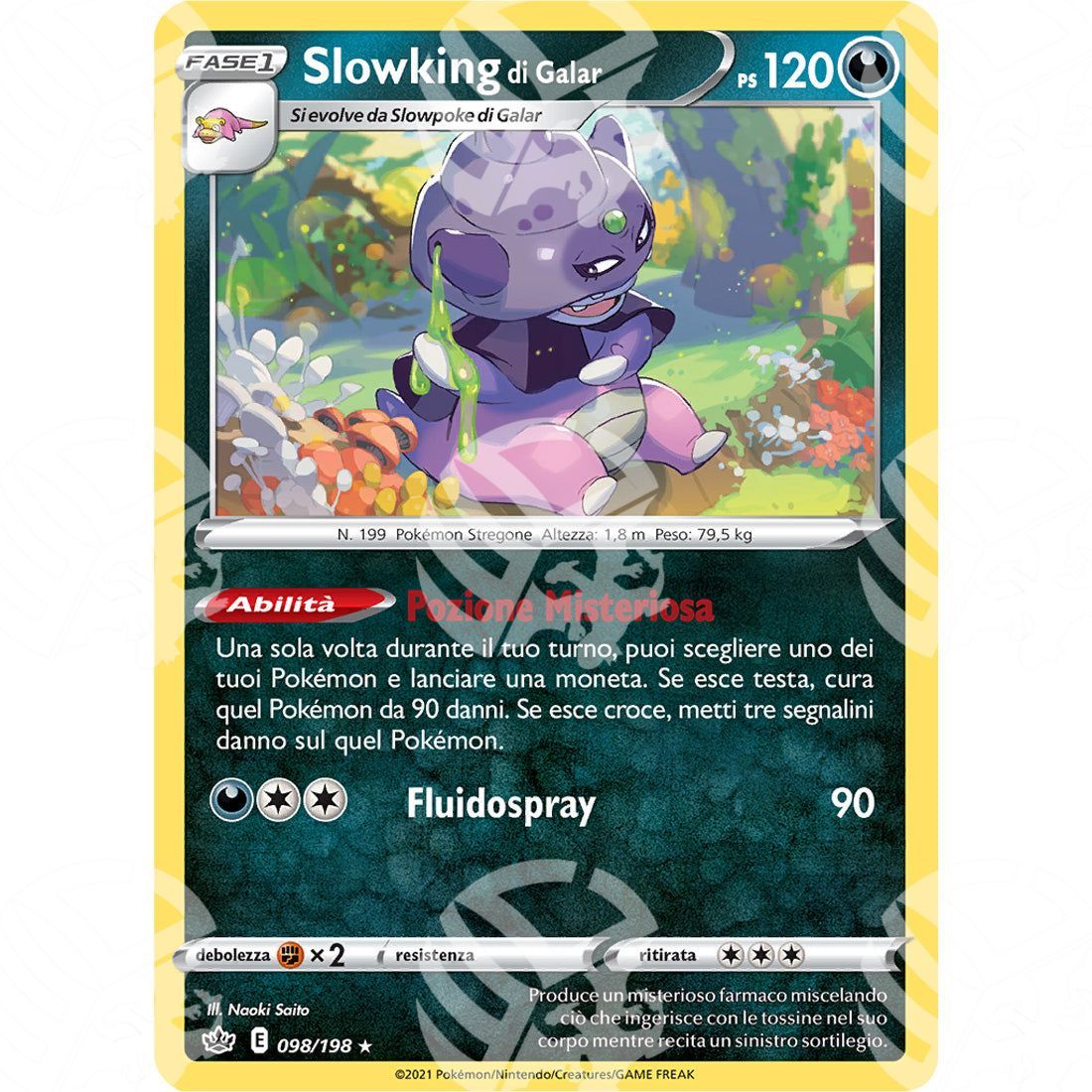 Regno Glaciale - Galarian Slowking - Holo Rare 098/198 - Warcard - Regno Glaciale - Galarian Slowking - Holo Rare 098/198 i prezzi più bassi sul mercato, solo da www.warcardshop.com! Carte singole, box, buste e mazzi.