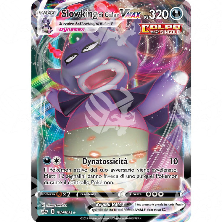 Regno Glaciale - Galarian Slowking VMAX - 100/198 - Warcard - Regno Glaciale - Galarian Slowking VMAX - 100/198 i prezzi più bassi sul mercato, solo da www.warcardshop.com! Carte singole, box, buste e mazzi.