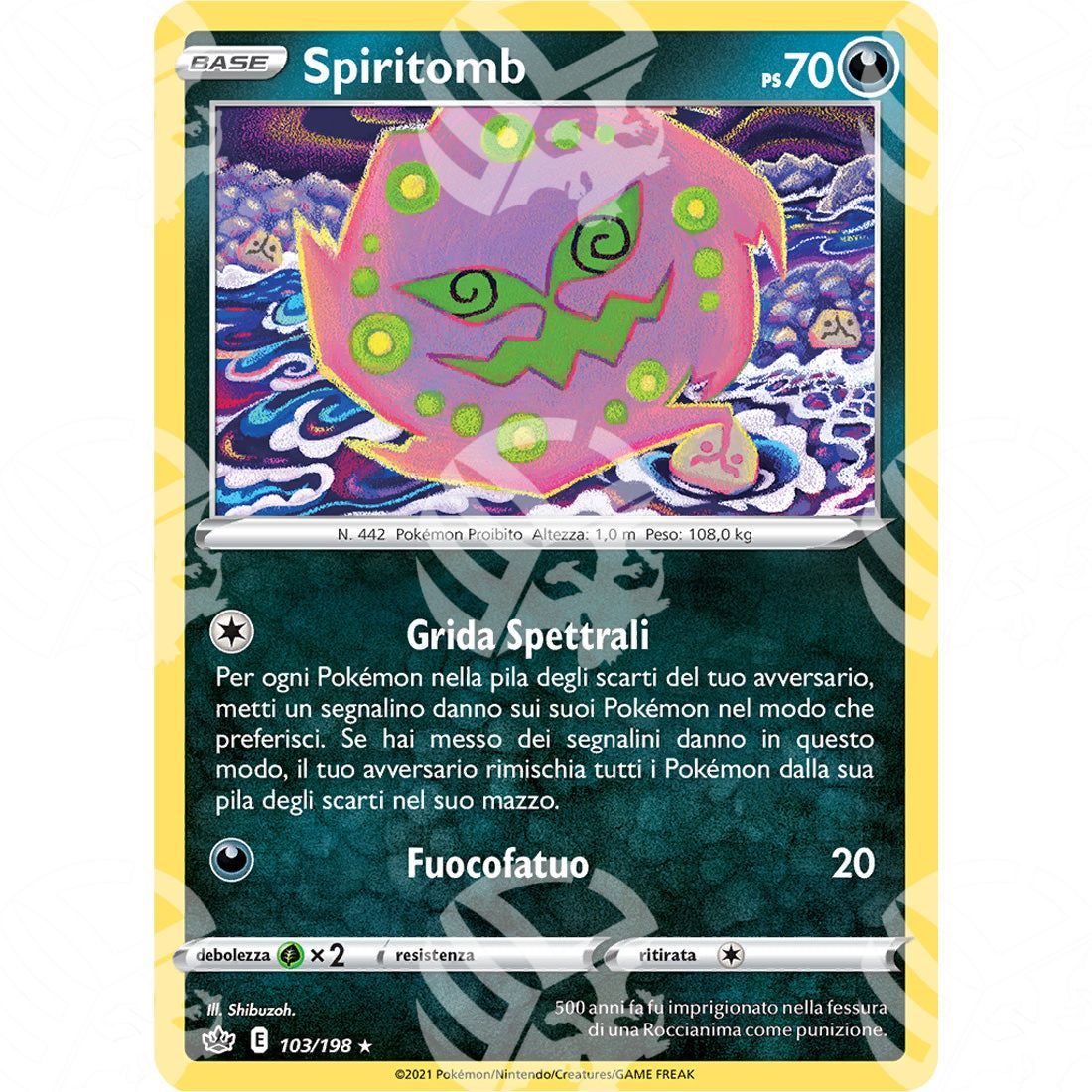 Regno Glaciale - Spiritomb - 103/198 - Warcard - Regno Glaciale - Spiritomb - 103/198 i prezzi più bassi sul mercato, solo da www.warcardshop.com! Carte singole, box, buste e mazzi.