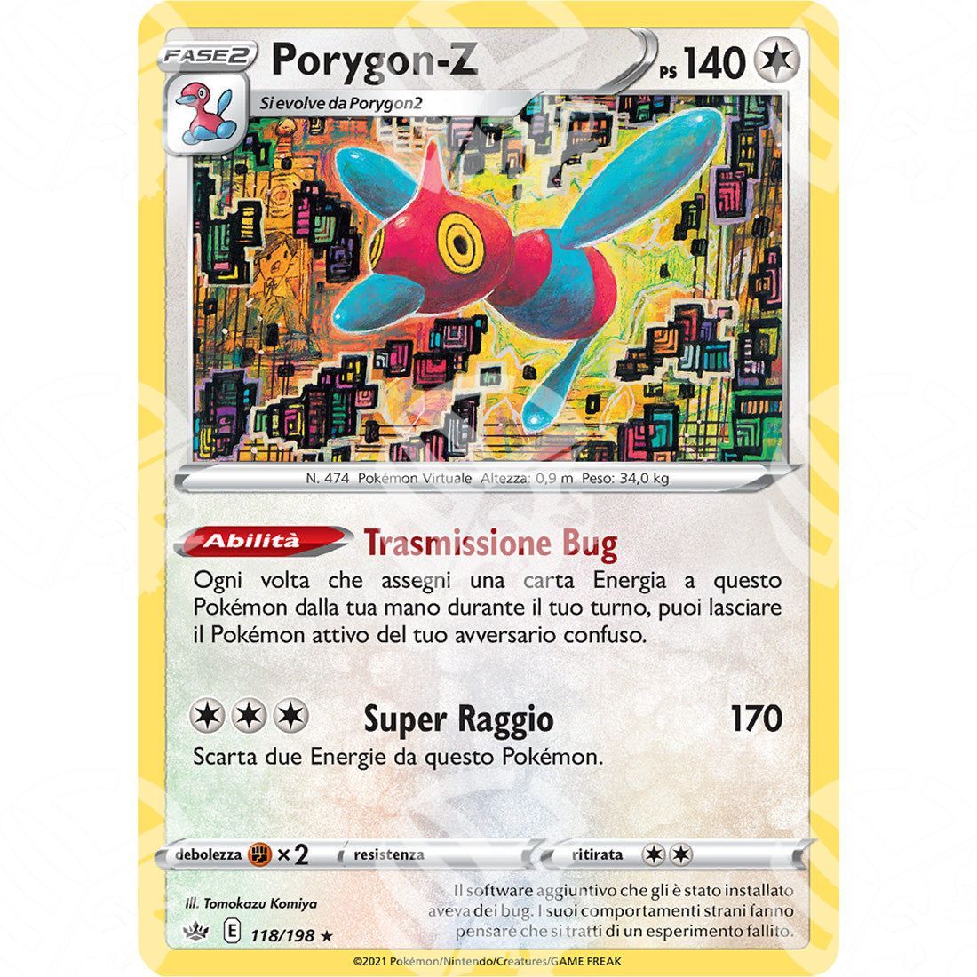 Regno Glaciale - Porygon-Z - Holo Rare118/198 - Warcard - Regno Glaciale - Porygon-Z - Holo Rare118/198 i prezzi più bassi sul mercato, solo da www.warcardshop.com! Carte singole, box, buste e mazzi.