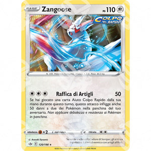 Regno Glaciale - Zangoose - 120/198 - Warcard - Regno Glaciale - Zangoose - 120/198 i prezzi più bassi sul mercato, solo da www.warcardshop.com! Carte singole, box, buste e mazzi.