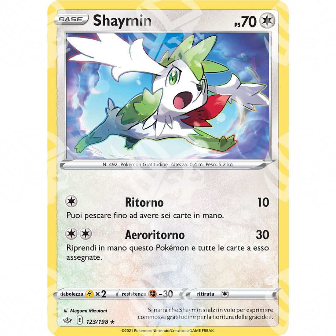 Regno Glaciale - Shaymin - Holo Rare 123/198 - Warcard - Regno Glaciale - Shaymin - Holo Rare 123/198 i prezzi più bassi sul mercato, solo da www.warcardshop.com! Carte singole, box, buste e mazzi.