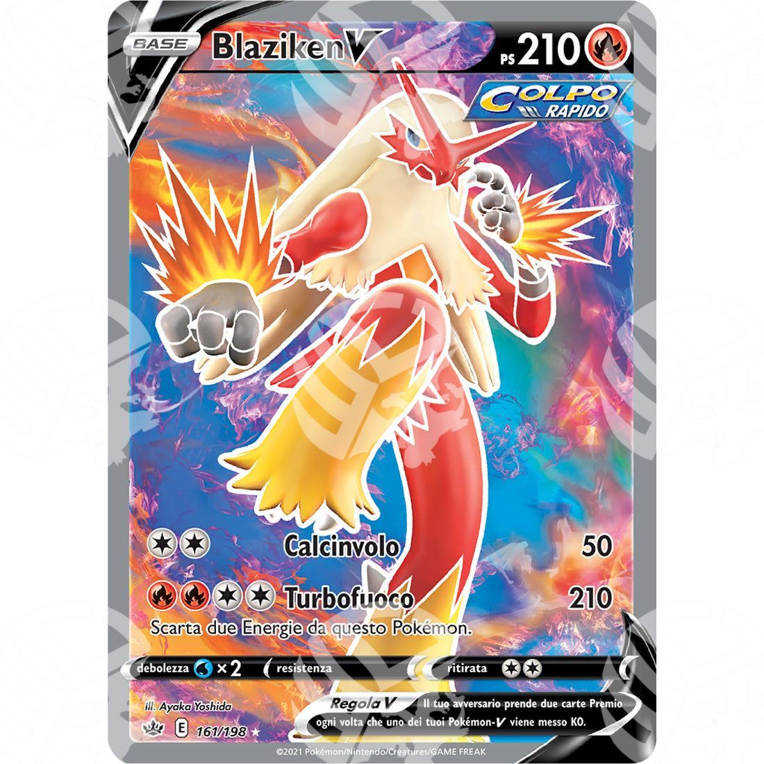 Regno Glaciale - Blaziken V - Ultra Rare 161/198 - Warcard - Regno Glaciale - Blaziken V - Ultra Rare 161/198 i prezzi più bassi sul mercato, solo da www.warcardshop.com! Carte singole, box, buste e mazzi.