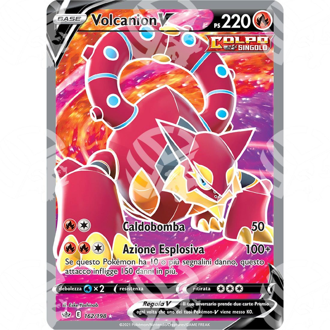 Regno Glaciale - Volcanion V - Ultra Rare 162/198 - Warcard - Regno Glaciale - Volcanion V - Ultra Rare 162/198 i prezzi più bassi sul mercato, solo da www.warcardshop.com! Carte singole, box, buste e mazzi.