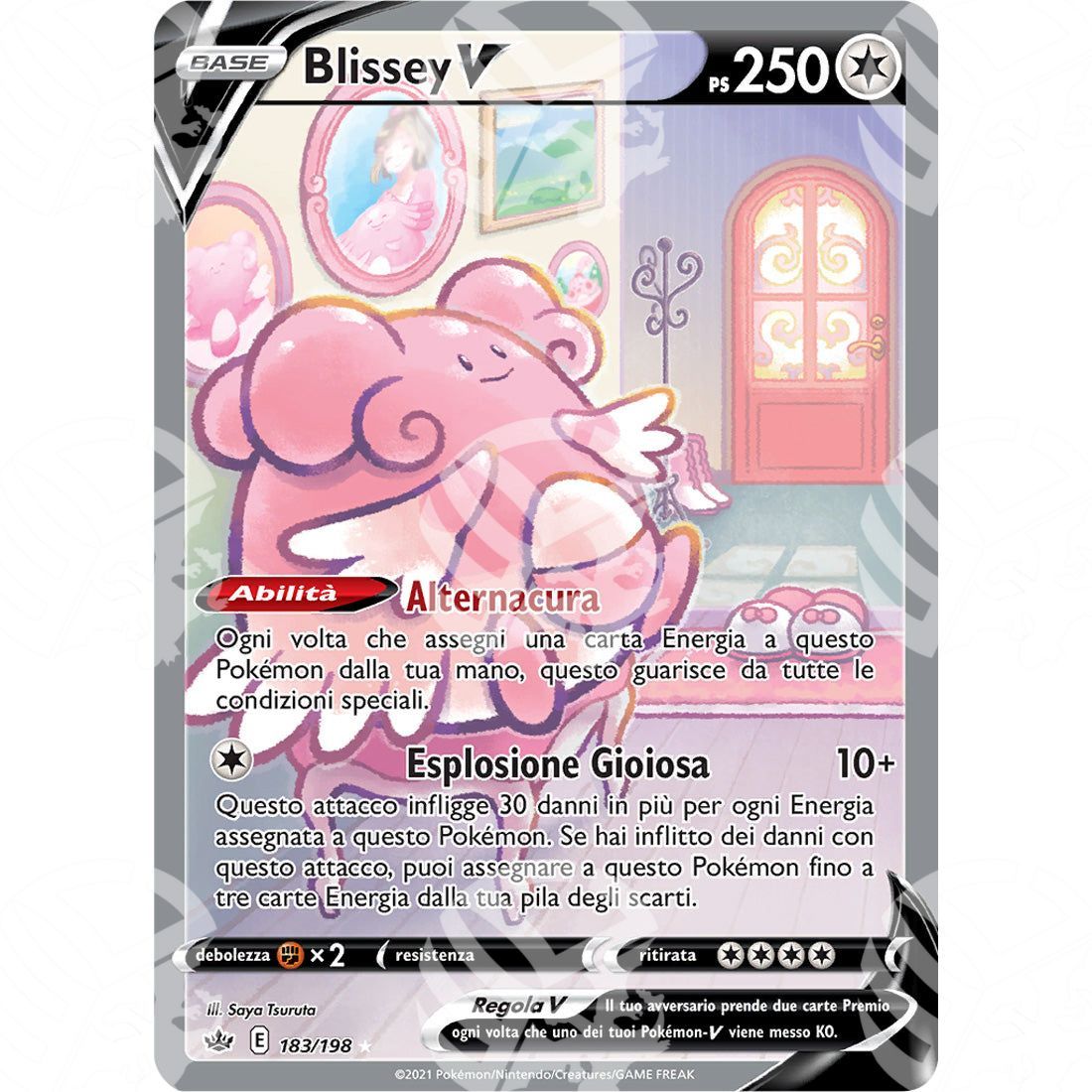 Regno Glaciale - Blissey V - Ultra Rare 183/198 - Warcard - Regno Glaciale - Blissey V - Ultra Rare 183/198 i prezzi più bassi sul mercato, solo da www.warcardshop.com! Carte singole, box, buste e mazzi.