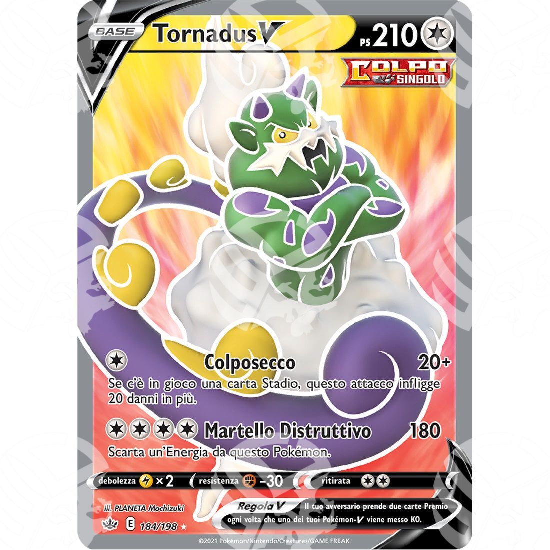 Regno Glaciale - Tornadus V - Ultra Rare 184/198 - Warcard - Regno Glaciale - Tornadus V - Ultra Rare 184/198 i prezzi più bassi sul mercato, solo da www.warcardshop.com! Carte singole, box, buste e mazzi.