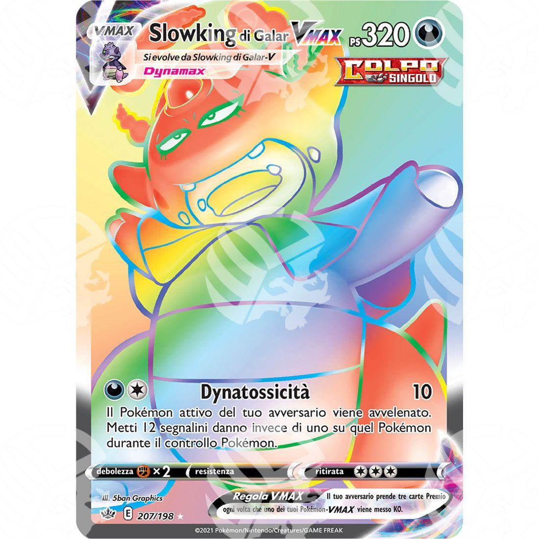 Regno Glaciale - Galarian Slowking VMAX - Secret Rare 207/198 - Warcard - Regno Glaciale - Galarian Slowking VMAX - Secret Rare 207/198 i prezzi più bassi sul mercato, solo da www.warcardshop.com! Carte singole, box, buste e mazzi.