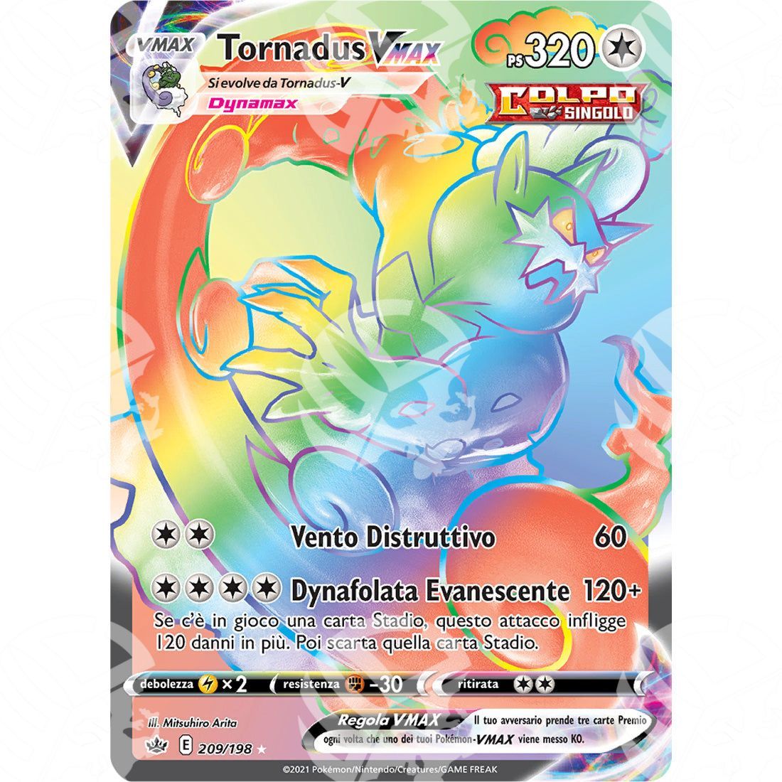 Regno Glaciale - Tornadus VMAX - Secret Rare 209/198 - Warcard - Regno Glaciale - Tornadus VMAX - Secret Rare 209/198 i prezzi più bassi sul mercato, solo da www.warcardshop.com! Carte singole, box, buste e mazzi.