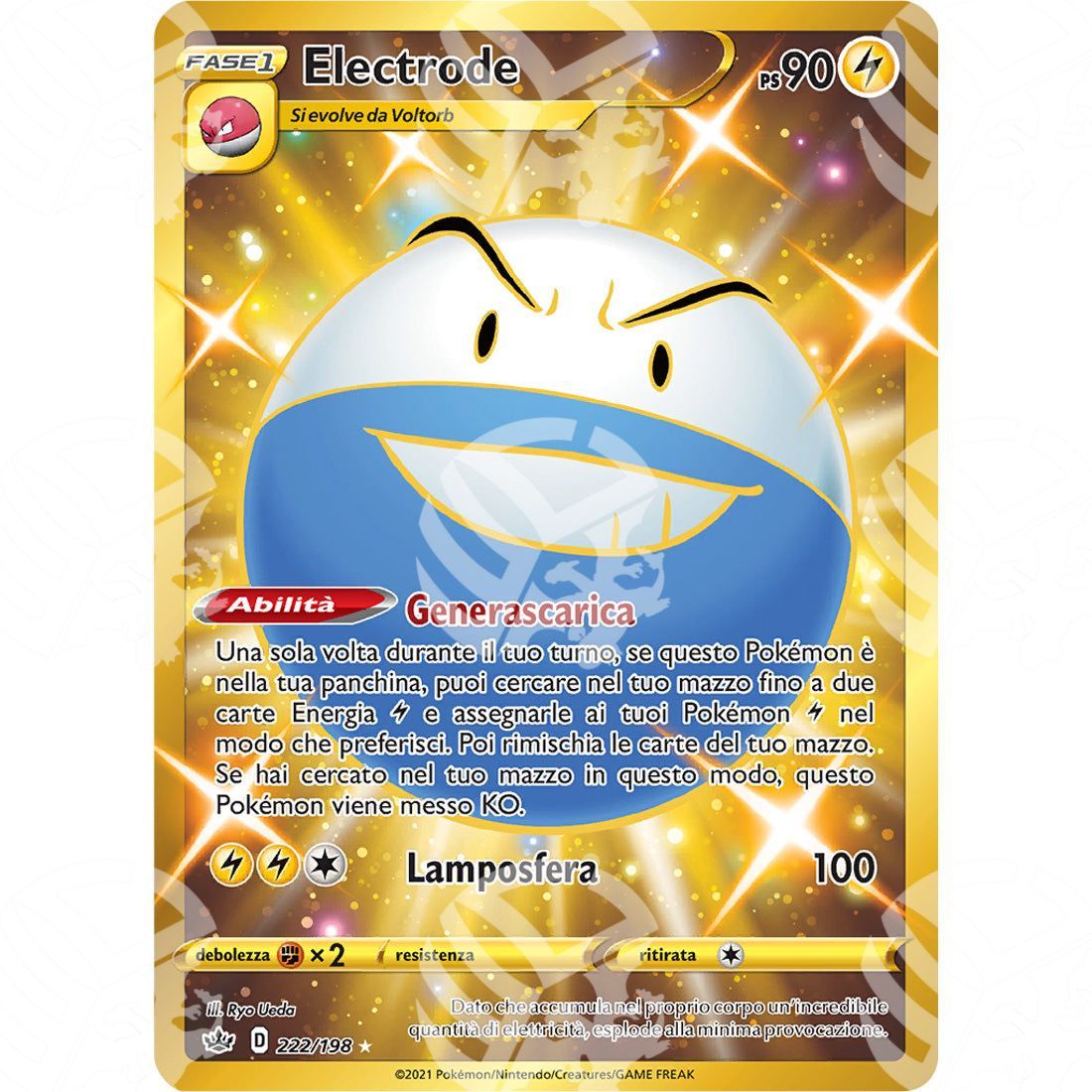 Regno Glaciale - Electrode - Secret Rare 222/198 - Warcard - Regno Glaciale - Electrode - Secret Rare 222/198 i prezzi più bassi sul mercato, solo da www.warcardshop.com! Carte singole, box, buste e mazzi.