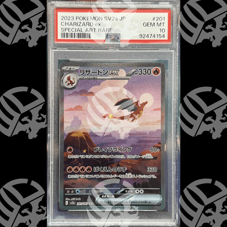 Charizard Ex - Pokèmon Card 151 - 201 - PSA 10 - Warcard - Gradate i prezzi più bassi sul mercato, solo da www.warcardshop.com! Carte singole, box, buste e mazzi.