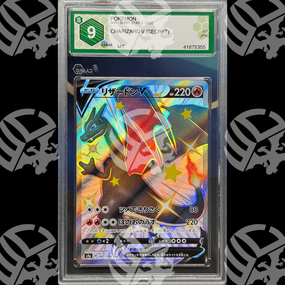 Charizard V Shiny Star - 307 - GRAAD 9 - Warcard - Gradate i prezzi più bassi sul mercato, solo da www.warcardshop.com! Carte singole, box, buste e mazzi.