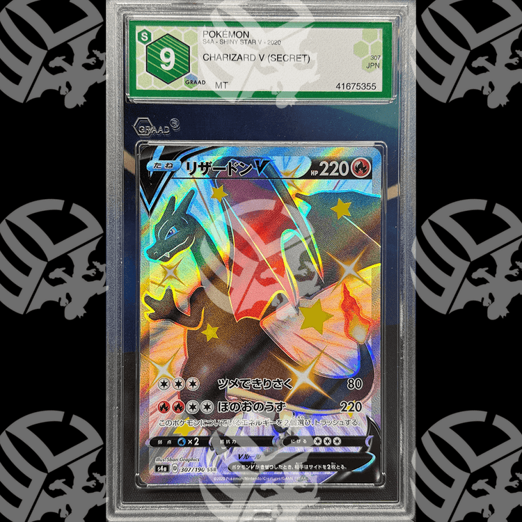 Charizard V Shiny Star - 307 - GRAAD 9 - Warcard - Gradate i prezzi più bassi sul mercato, solo da www.warcardshop.com! Carte singole, box, buste e mazzi.