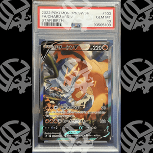 Charizard V - Star Birth - 103 - PSA 10 - Warcard - Gradate i prezzi più bassi sul mercato, solo da www.warcardshop.com! Carte singole, box, buste e mazzi.