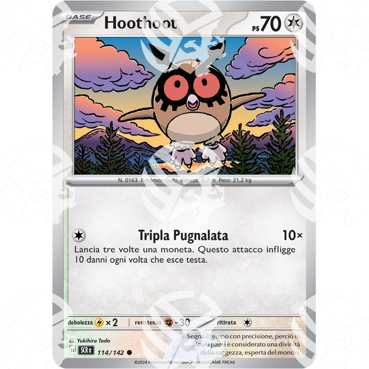 Corona Astrale - Hoothoot - 114/142 - Warcard - Corona Astrale - Hoothoot - 114/142 i prezzi più bassi sul mercato, solo da www.warcardshop.com! Carte singole, box, buste e mazzi.