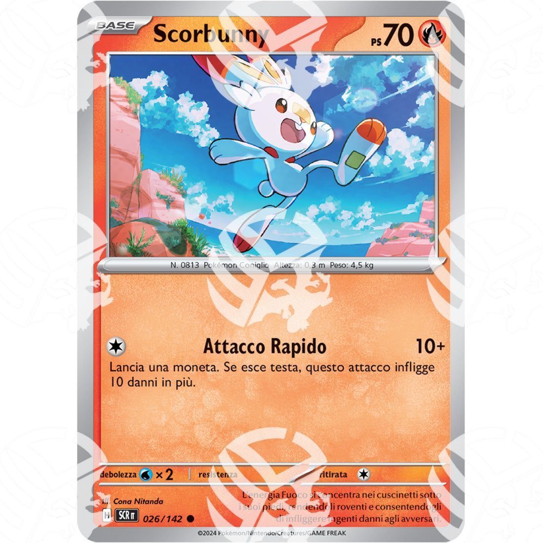 Corona Astrale - Scorbunny - 026/142 - Warcard - Corona Astrale - Scorbunny - 026/142 i prezzi più bassi sul mercato, solo da www.warcardshop.com! Carte singole, box, buste e mazzi.