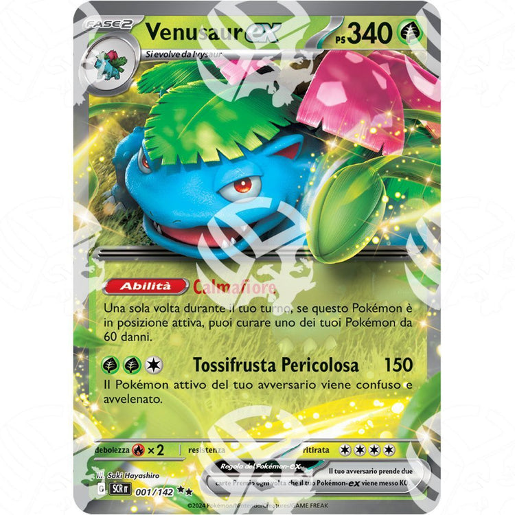 Corona Astrale - Venusaur ex - 001/142 - Warcard - Corona Astrale - Venusaur ex - 001/142 i prezzi più bassi sul mercato, solo da www.warcardshop.com! Carte singole, box, buste e mazzi.