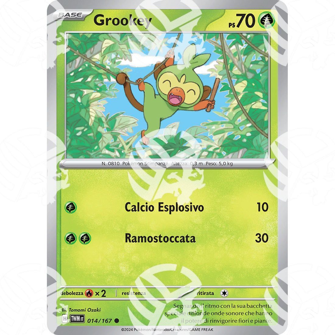 Crepuscolo Mascherato - Grookey - 014/167 - Warcard - Crepuscolo Mascherato - Grookey - 014/167 i prezzi più bassi sul mercato, solo da www.warcardshop.com! Carte singole, box, buste e mazzi.