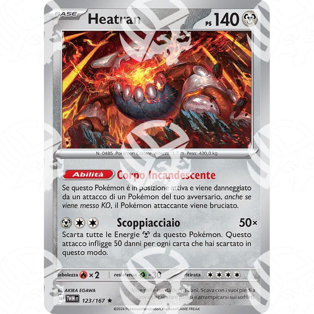 Crepuscolo Mascherato - Heatran - 123/167 - Warcard - Crepuscolo Mascherato - Heatran - 123/167 i prezzi più bassi sul mercato, solo da www.warcardshop.com! Carte singole, box, buste e mazzi.