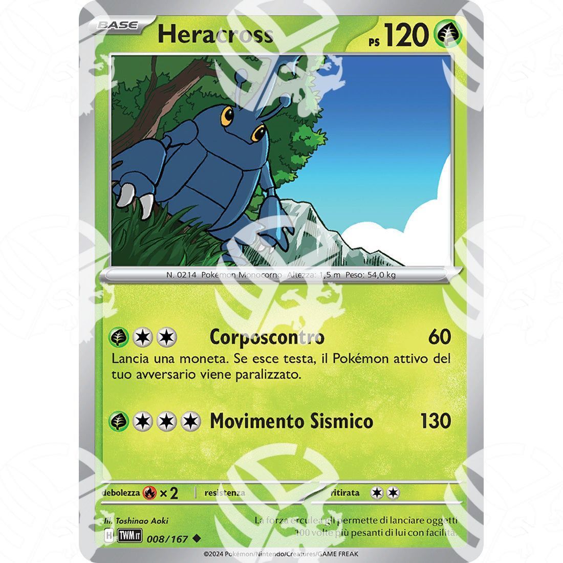 Crepuscolo Mascherato - Heracross - 008/167 - Warcard - Crepuscolo Mascherato - Heracross - 008/167 i prezzi più bassi sul mercato, solo da www.warcardshop.com! Carte singole, box, buste e mazzi.