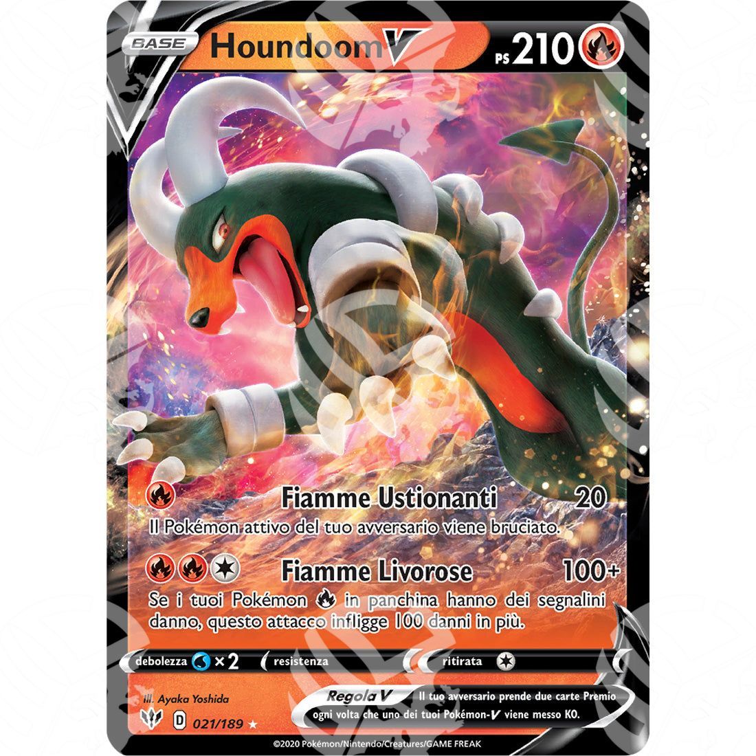 Fiamme Oscure - Houndoom V - 021/189 - Warcard - Fiamme Oscure - Houndoom V - 021/189 i prezzi più bassi sul mercato, solo da www.warcardshop.com! Carte singole, box, buste e mazzi.