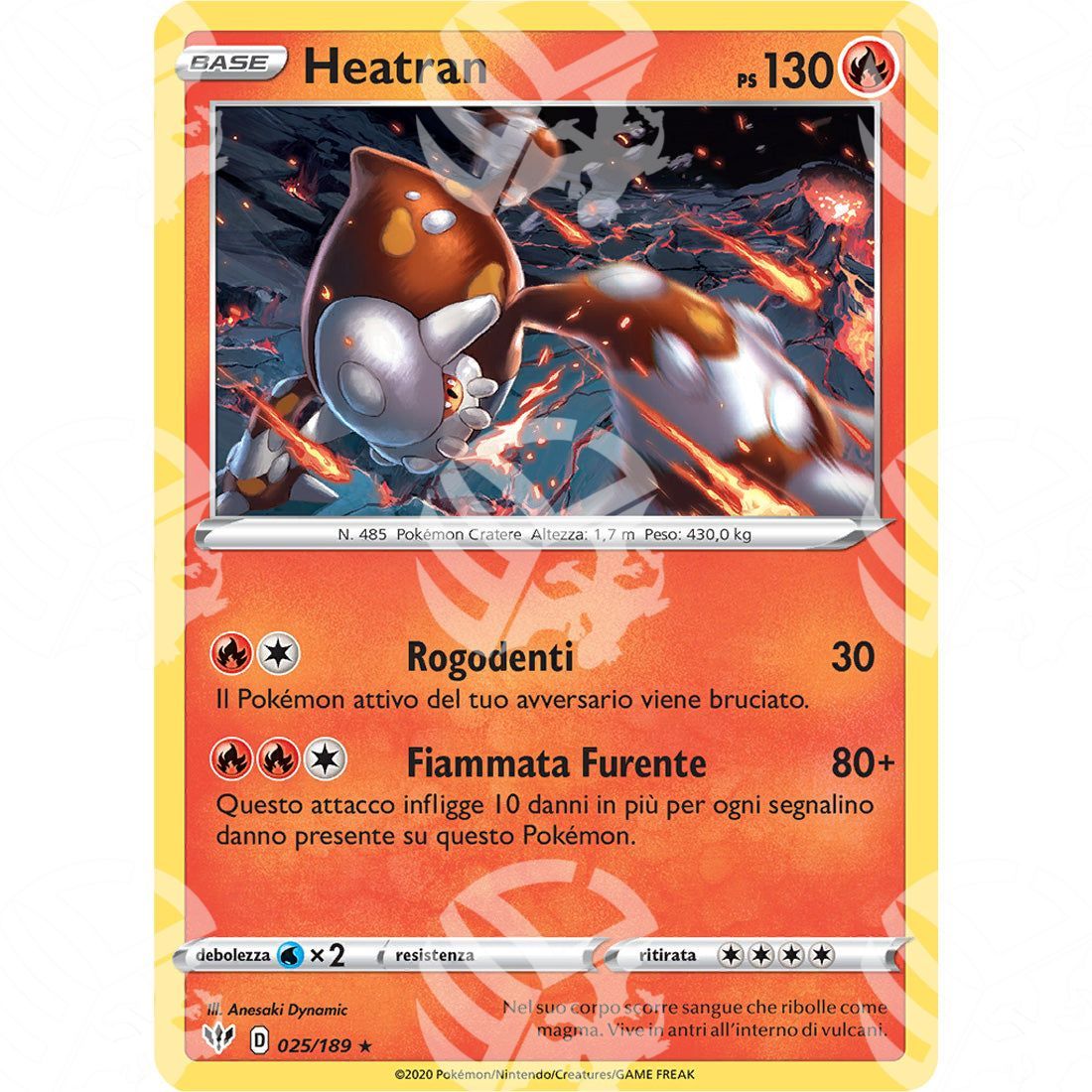 Fiamme Oscure - Heatran - Holo Rare 025/189 - Warcard - Fiamme Oscure - Heatran - Holo Rare 025/189 i prezzi più bassi sul mercato, solo da www.warcardshop.com! Carte singole, box, buste e mazzi.