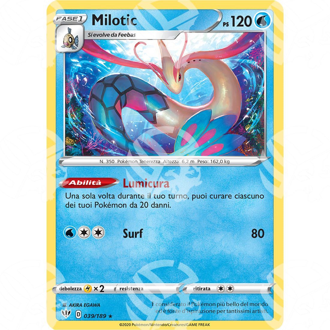 Fiamme Oscure - Milotic - Holo Rare 039/189 - Warcard - Fiamme Oscure - Milotic - Holo Rare 039/189 i prezzi più bassi sul mercato, solo da www.warcardshop.com! Carte singole, box, buste e mazzi.